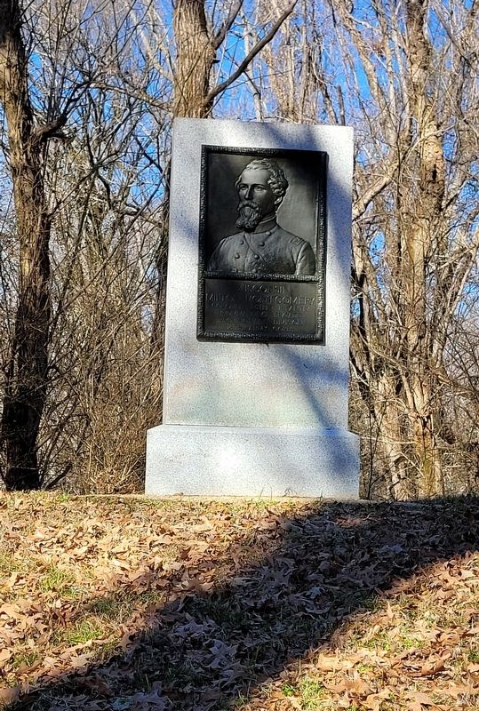 Milton Montgomery Marker. Click for full size. Milton Montgomery Marker image. Click for full size.