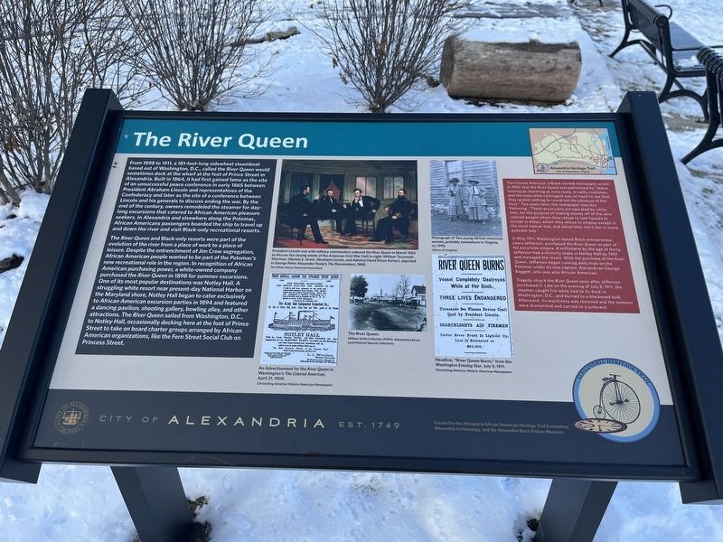 The River Queen Marker image. Click for full size.