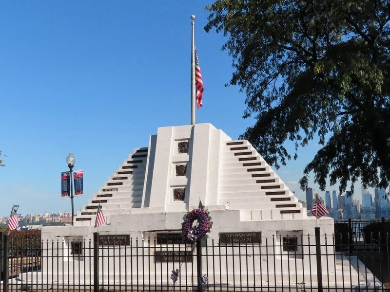 West New York War Memorial. Click for full size. West New York War Memorial image. Click for full size.
