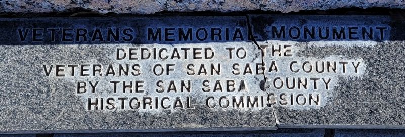 Veterans Memorial Monument image. Click for full size.
