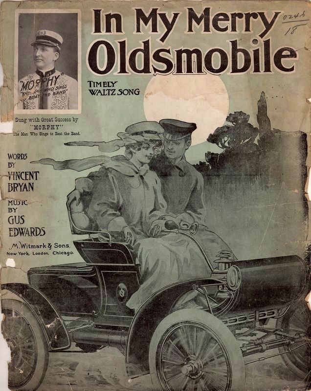 Curved Dash Oldsmobile image. Click for full size.