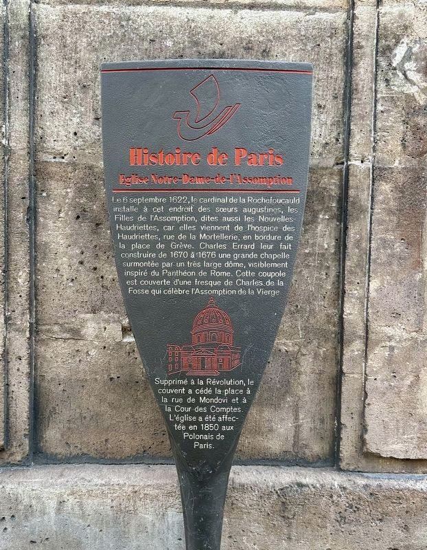 Church / Eglise Notre-Dame-de-l’Assomption Marker. Click for full size. Church / Eglise Notre-Dame-de-l’Assomption Marker image. Click for full size.