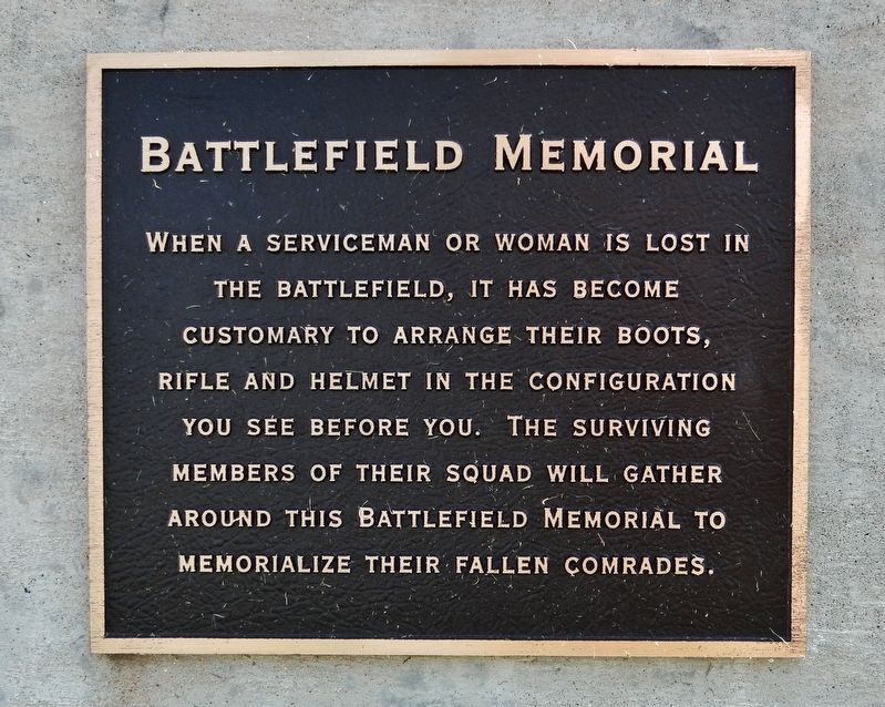 Battlefield Memorial. Click for full size. Battlefield Memorial image. Click for full size.