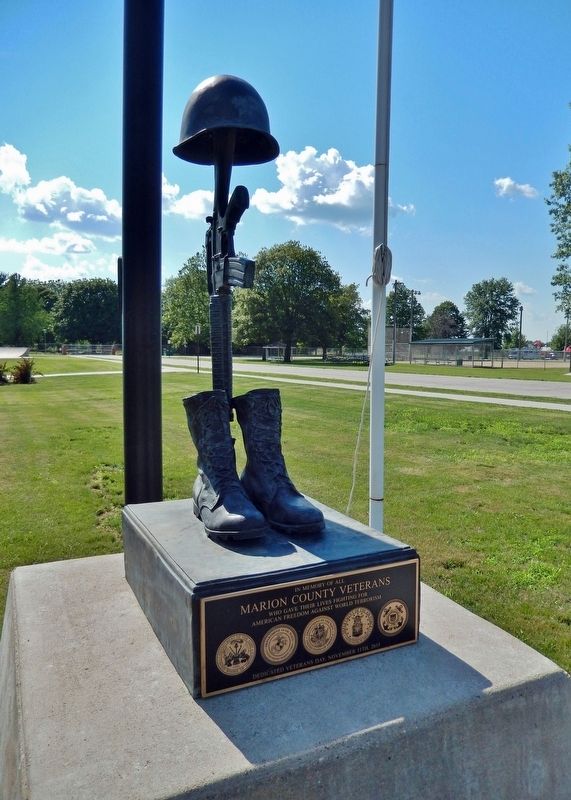 Marion County Veterans Memorial / Battlefield Memorial. Click for full size. Marion County Veterans Memorial / Battlefield Memorial image. Click for full size.