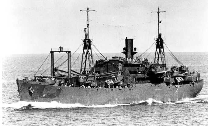 U.S.S. Centaurus (AKA17) image. Click for full size.