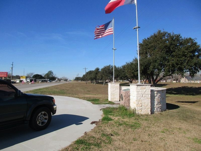 New location of Chambers County Marker. Click for full size. New location of Chambers County Marker image. Click for full size.