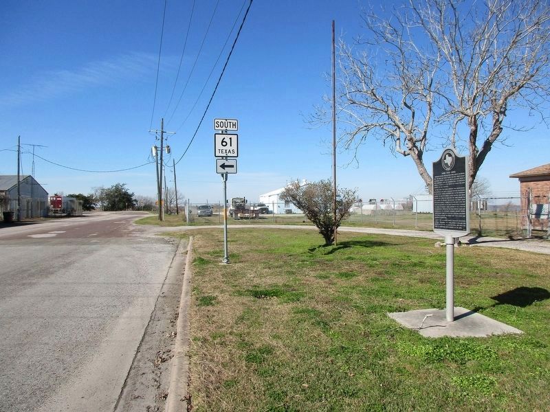 Lone Star Canal Marker image. Click for full size.