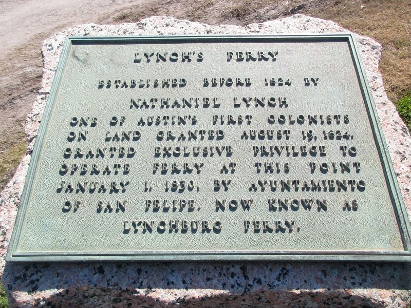 Lynch's Ferry Marker image. Click for full size.