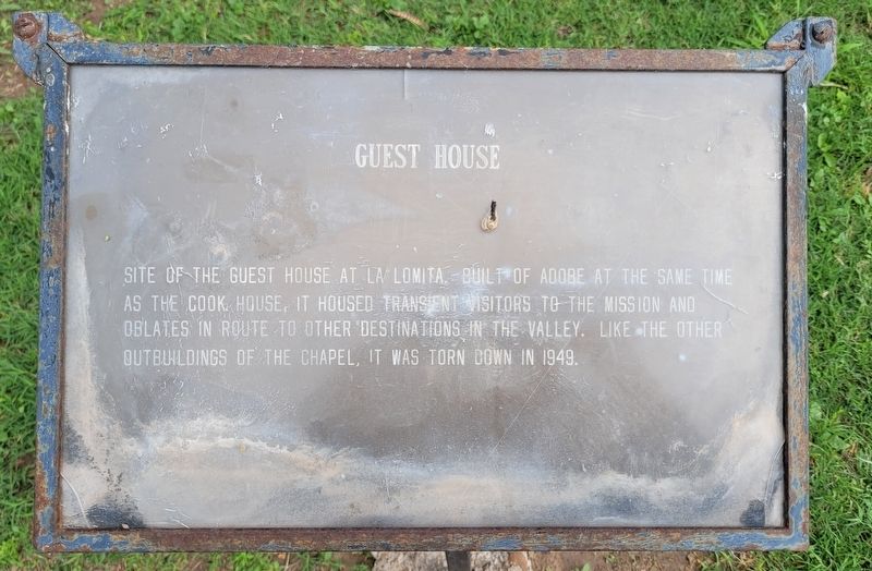 Guest House Marker. Click for full size. Guest House Marker image. Click for full size.