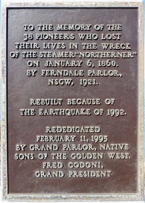 Centerville Beach Cross Marker. Click for full size. Centerville Beach Cross Marker image. Click for full size.