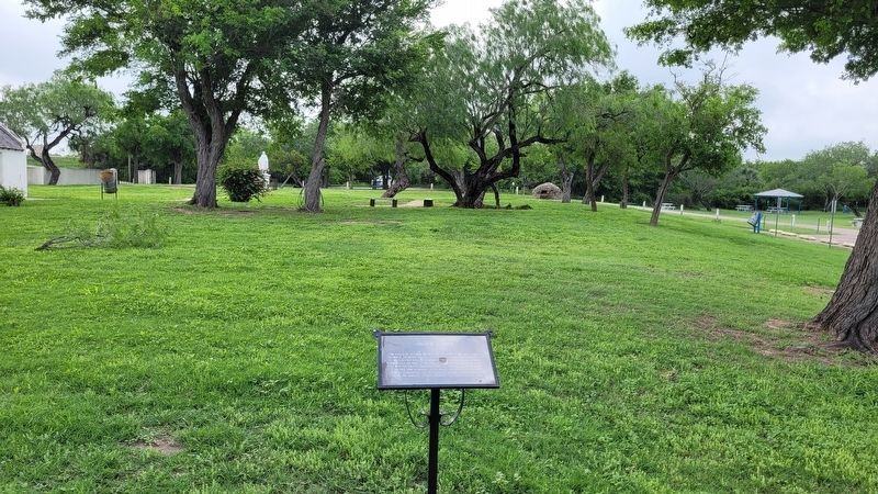 The Capilla de la Lomita site and Marker. Click for full size. The Capilla de la Lomita site and Marker image. Click for full size.