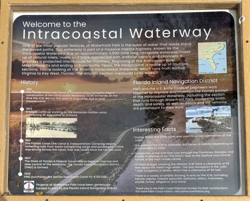 Intracoastal Waterway Marker image. Click for full size.