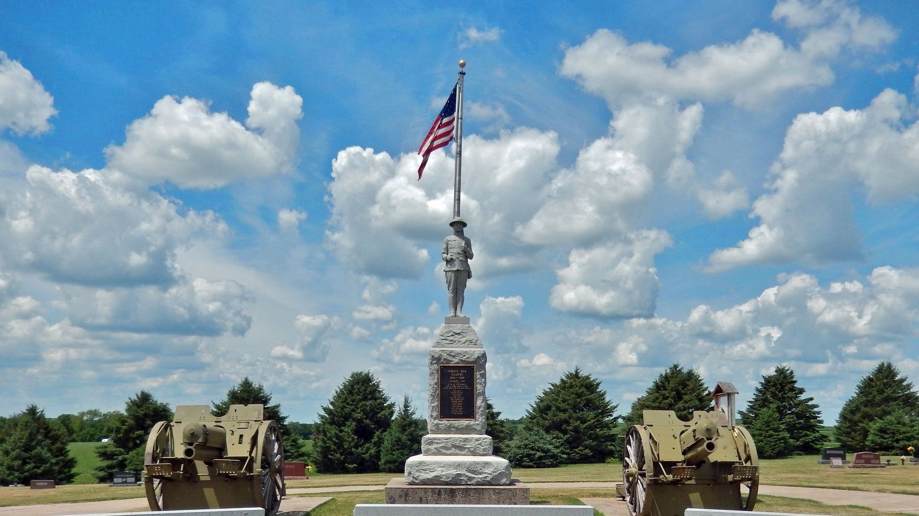 World's War Soldiers Memorial image. Click for full size.