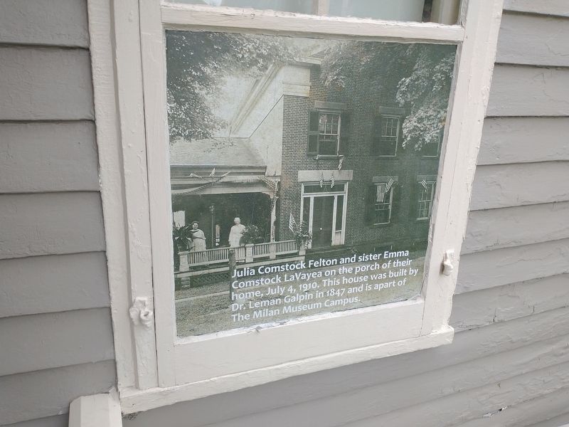 The Miland House Museum Marker image. Click for full size.