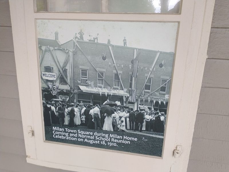 The Miland House Museum Marker image. Click for full size.