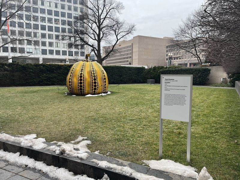<i>Pumpkin</i> with its historical marker in the foreground. Click for full size. <i>Pumpkin</i> with its historical marker in the foreground image. Click for full size.