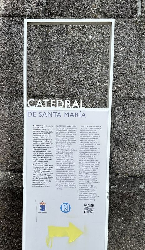 Catedral de Santa María / The Cathedral Complex Marker. Click for full size. Catedral de Santa María / The Cathedral Complex Marker image. Click for full size.