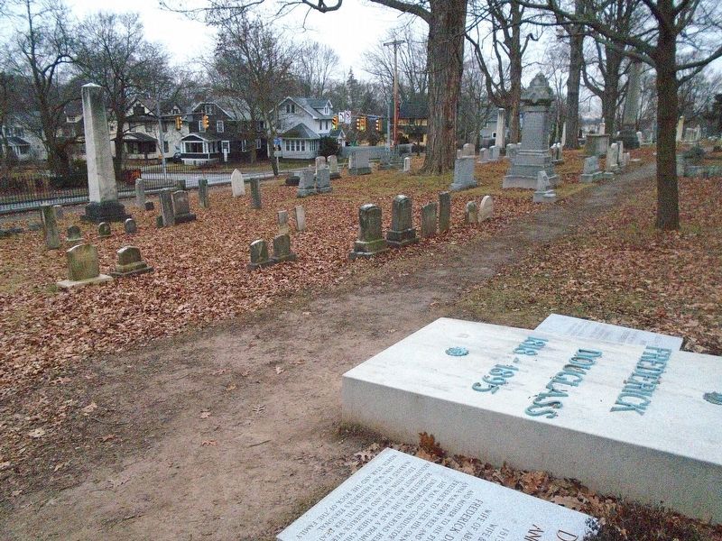 Frederick Douglass Family Plot (view from) image. Click for full size.