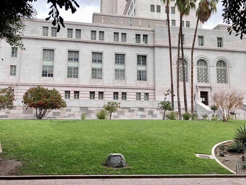 Los Angeles City Hall Marker image. Click for full size.