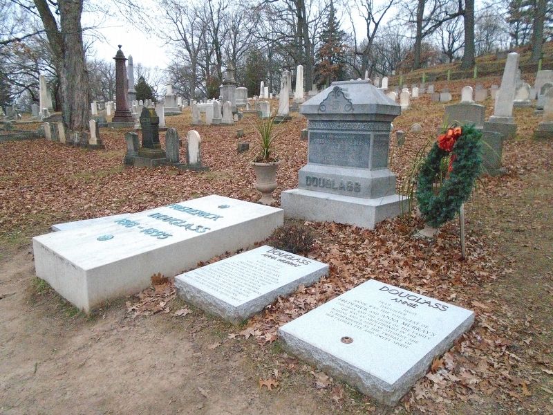 Helen Pitts Douglass Grave Marker image. Click for full size.