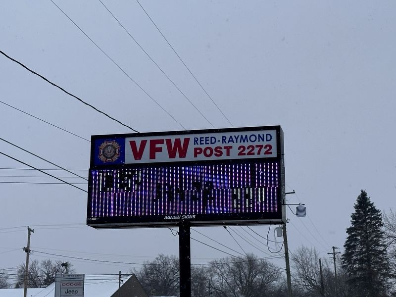 VFW Post 2272 Veterans Memorial image. Click for full size.