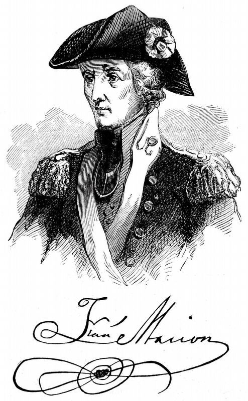 Francis Marion image. Click for full size.