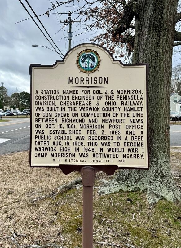 Morrison Marker. Click for full size. Morrison Marker image. Click for full size.