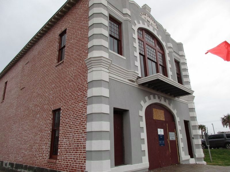 Engine House No. 3 and Marker image. Click for full size.