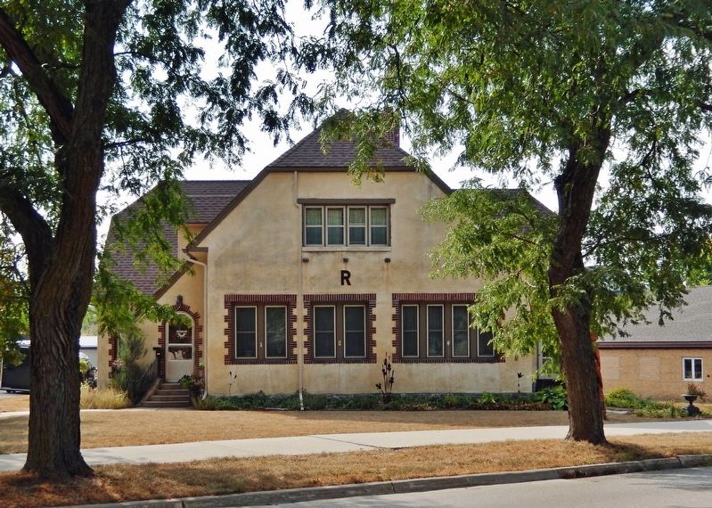 Tudor Revival home at Water Street & College Drive image. Click for full size.