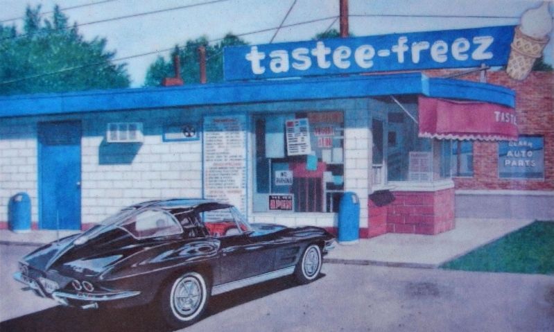 Marker detail: Tastee-Freez image. Click for full size.