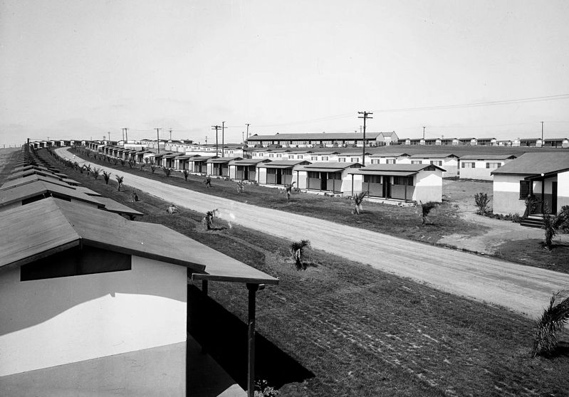 1932 Olympic Village image. Click for full size.