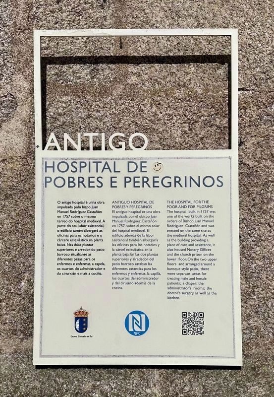 The Hospital for the Poor and for Pilgrims Marker image. Click for full size.