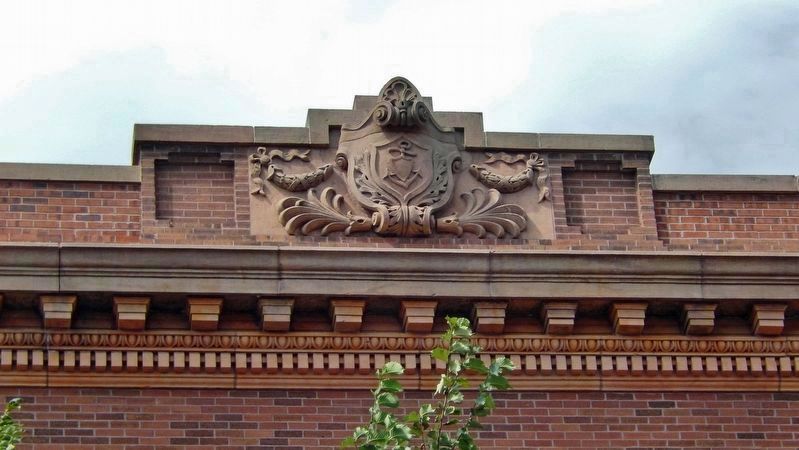 Grand Lodge of North Dakota (<i>cornice/parapet detail</i>) image. Click for full size.