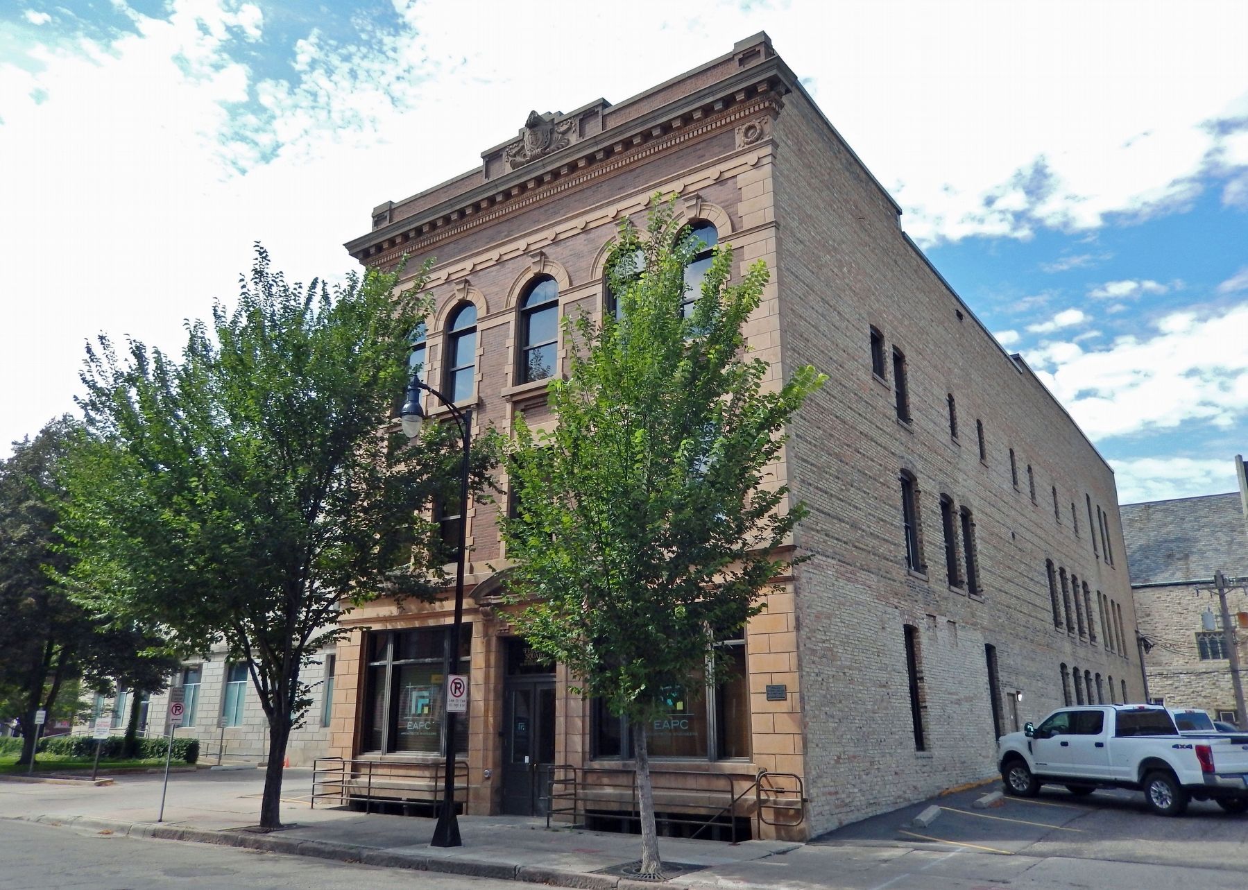 Grand Lodge of North Dakota (<i>northeast elevation</i>) image. Click for full size.