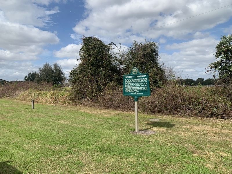 Prospect Community Marker. Click for full size. Prospect Community Marker image. Click for full size.