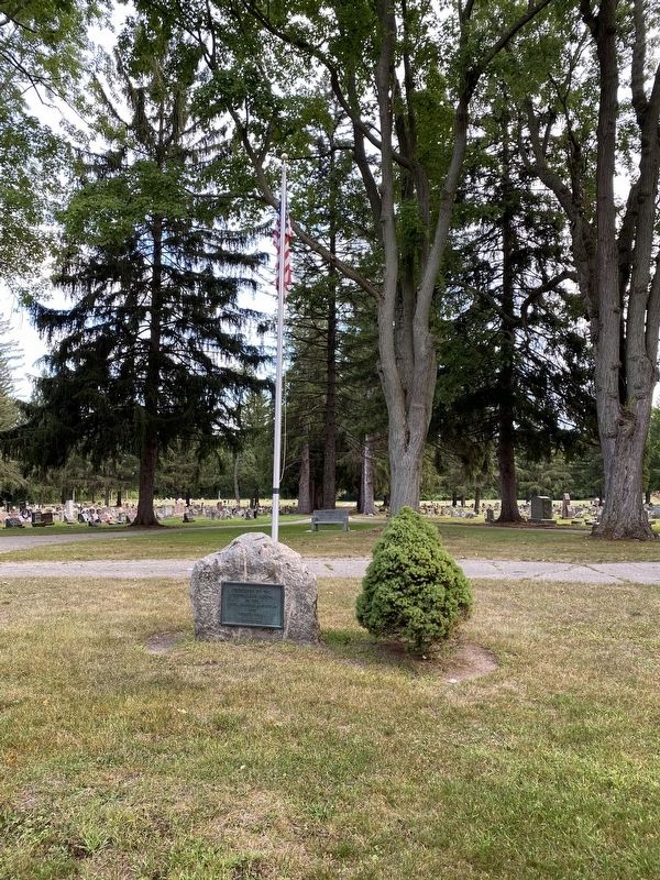 Elmwood Cemetery Veterans Memorial image. Click for full size.