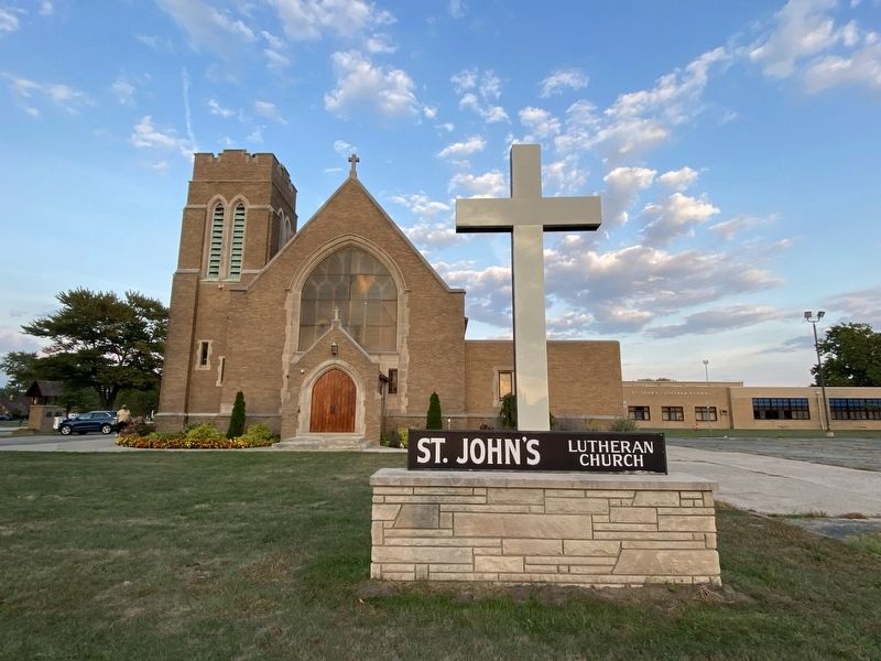 St. John's Lutheran Church. Click for full size. St. John's Lutheran Church image. Click for full size.