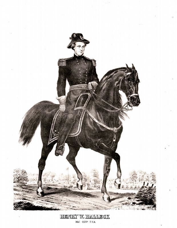 Maj. Gen. Henry W. Halleck image. Click for full size.