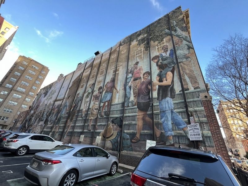 <i>Pride and Progress</i> [far right end of the mural] image. Click for full size.