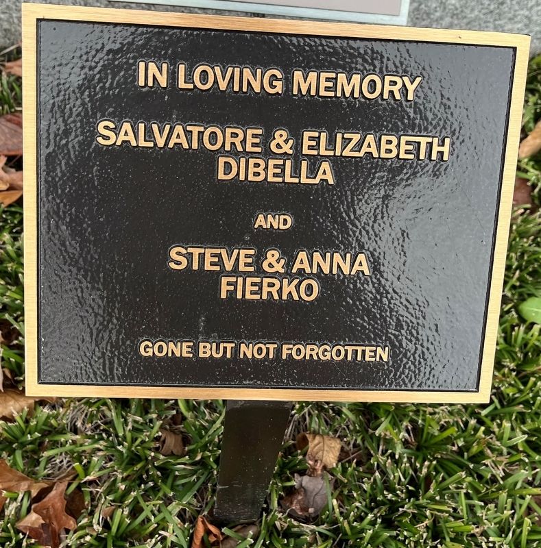 Dedication plaque for the statue. Click for full size. Dedication plaque for the statue image. Click for full size.