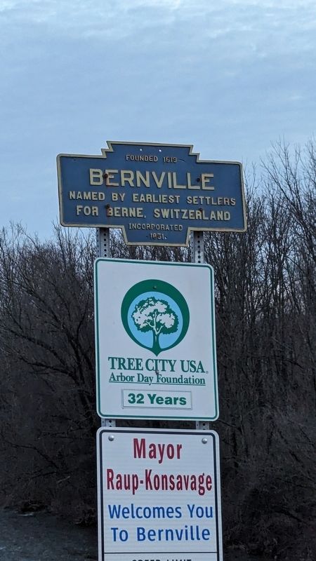 Bernville Marker image. Click for full size.