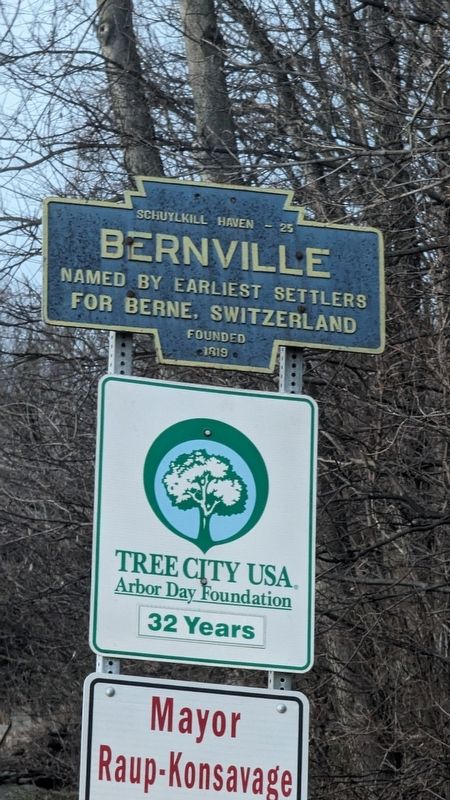 Bernville Marker image. Click for full size.