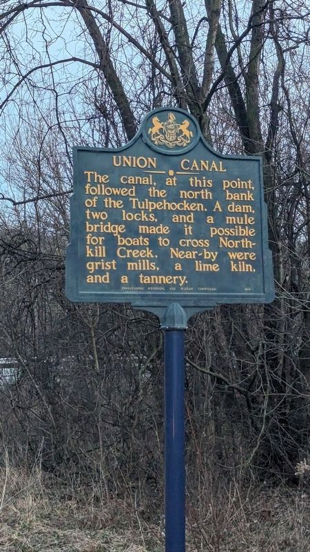 Union Canal Marker image. Click for full size.