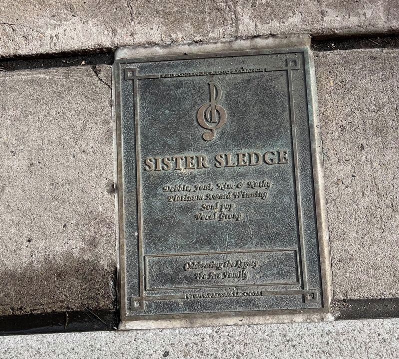 Sister Sledge Marker image. Click for full size.