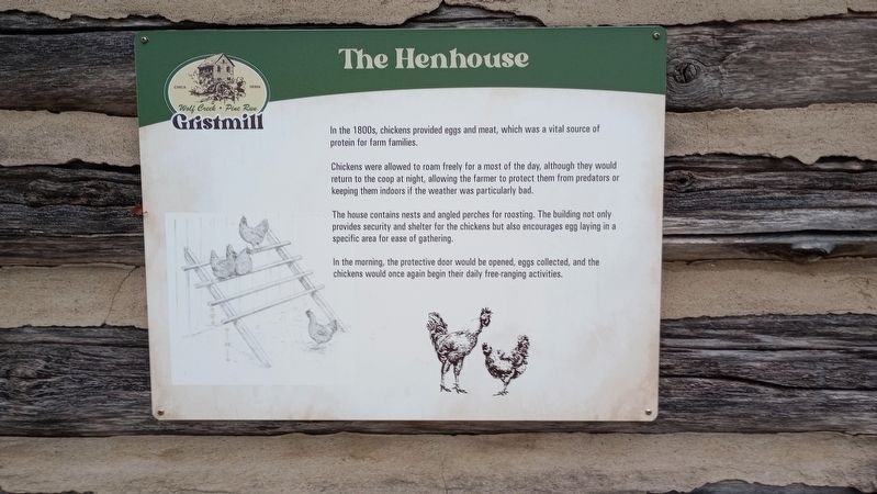 The Henhouse Marker image. Click for full size.