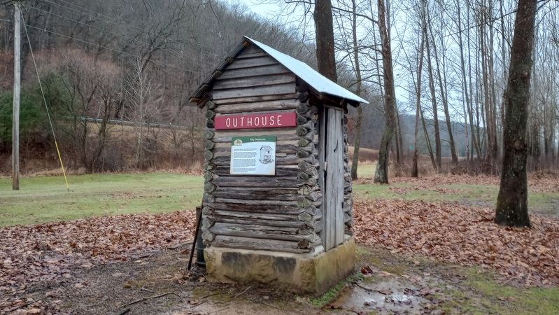 The Outhouse Marker. Click for full size. The Outhouse Marker image. Click for full size.