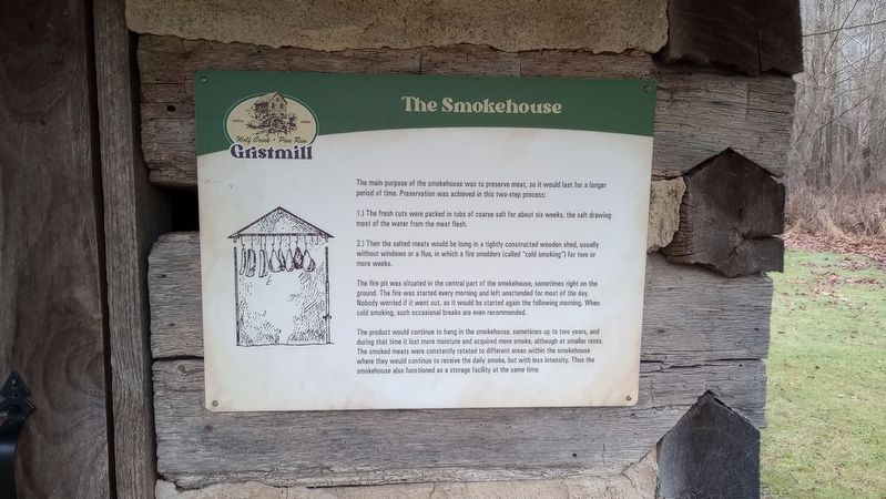 The Smokehouse Marker image. Click for full size.