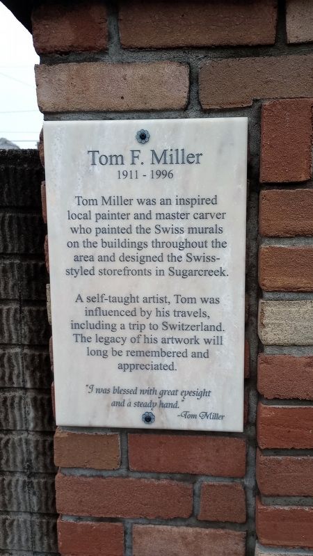 Tom F. Miller Marker image. Click for full size.