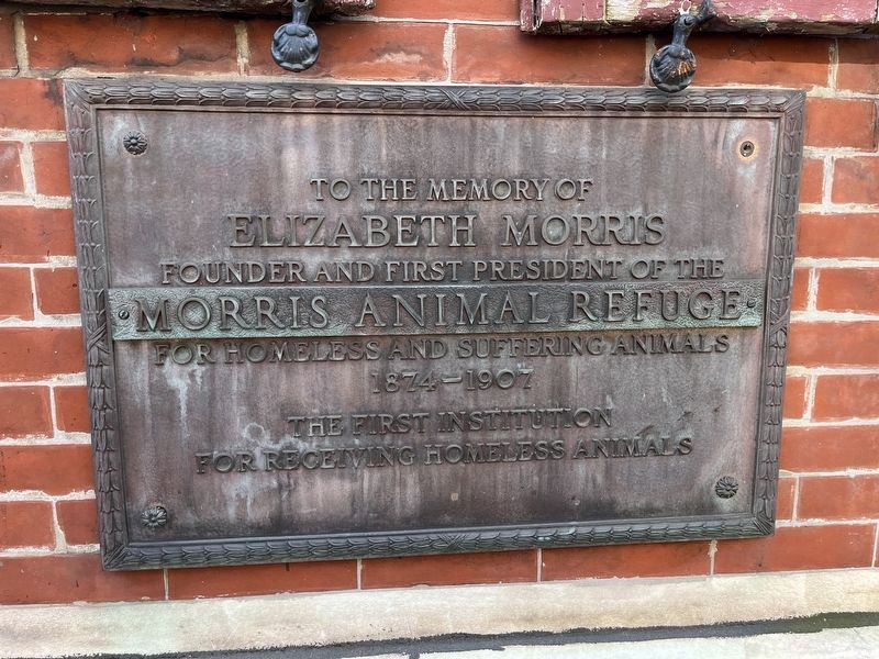 Elizabeth Morris / Morris Animal Refuge Marker. Click for full size. Elizabeth Morris / Morris Animal Refuge Marker image. Click for full size.