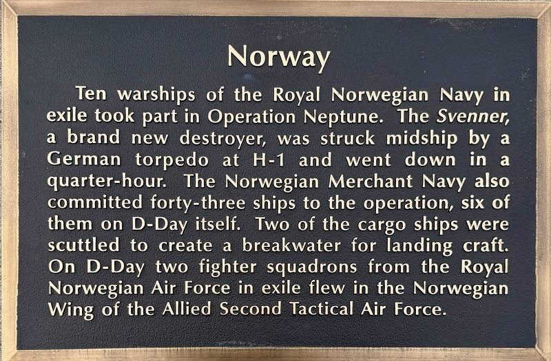 Norway Marker. Click for full size. Norway Marker image. Click for full size.